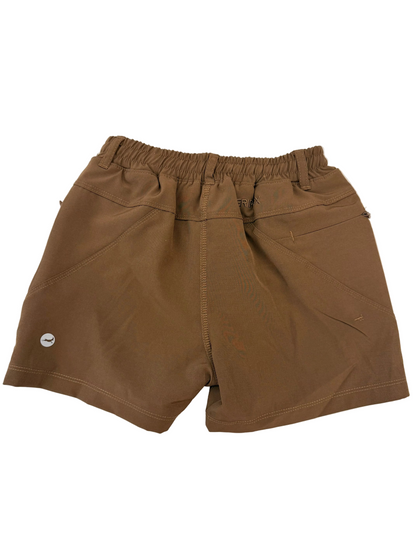 Brown FB Shorts