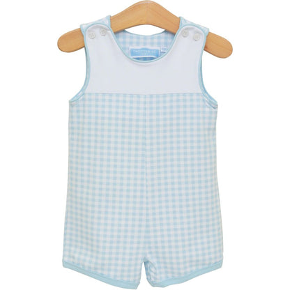 Light Blue Gingham Madden Jon Jon
