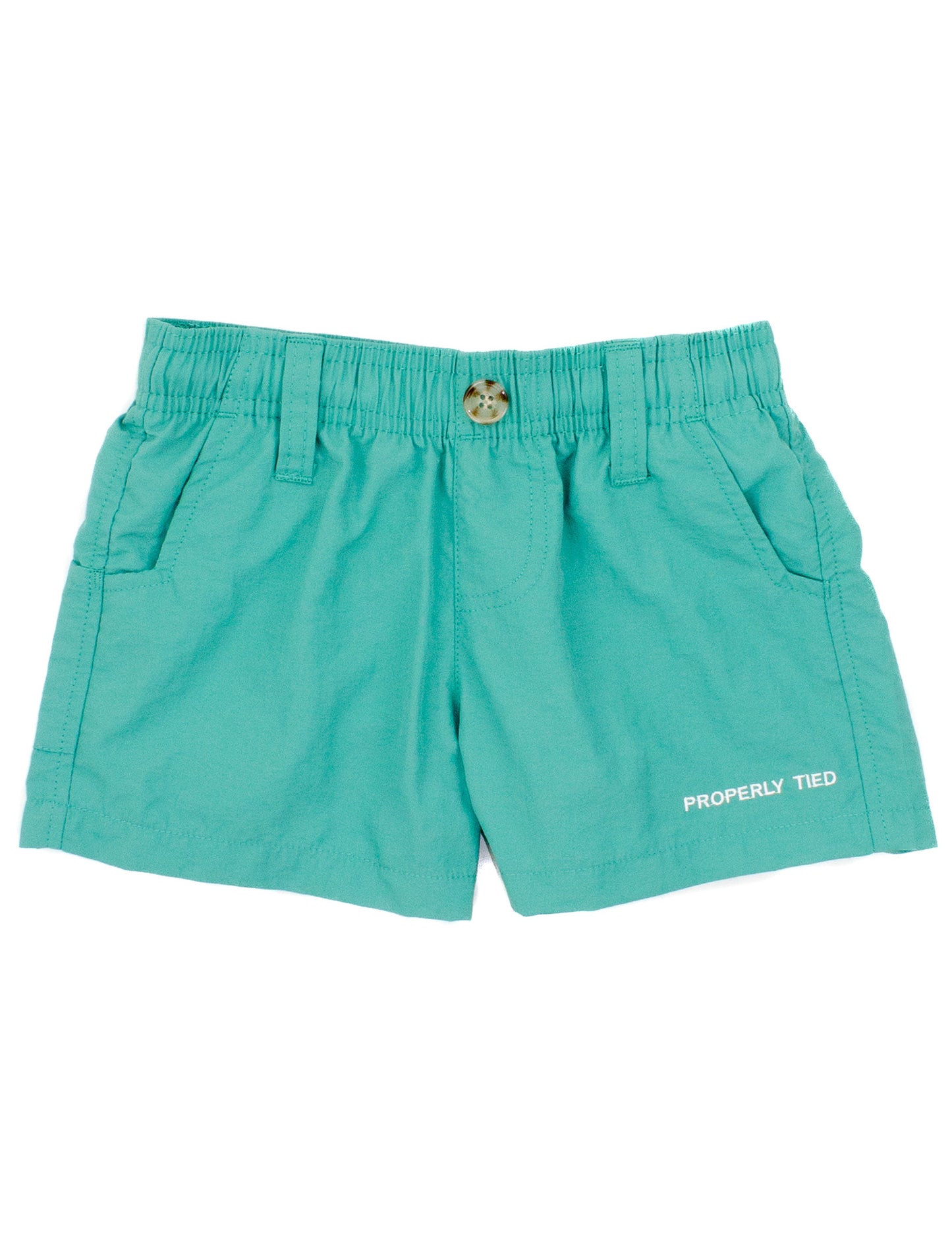 Boys Mallard Short - Soft Green