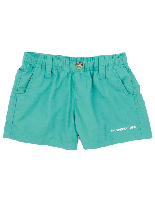 Boys Mallard Short - Soft Green