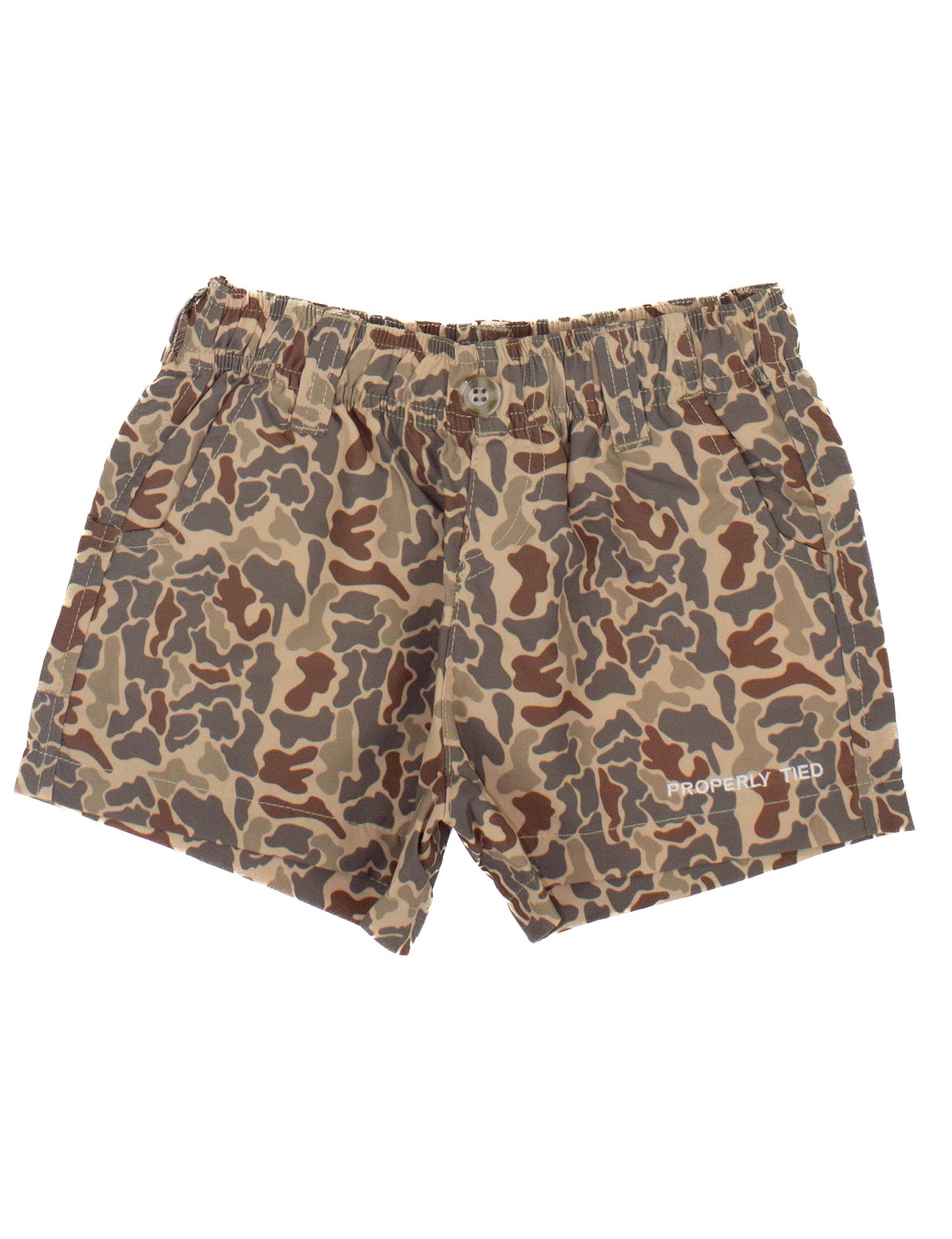 Boys Mallard Short - Vintage Camo