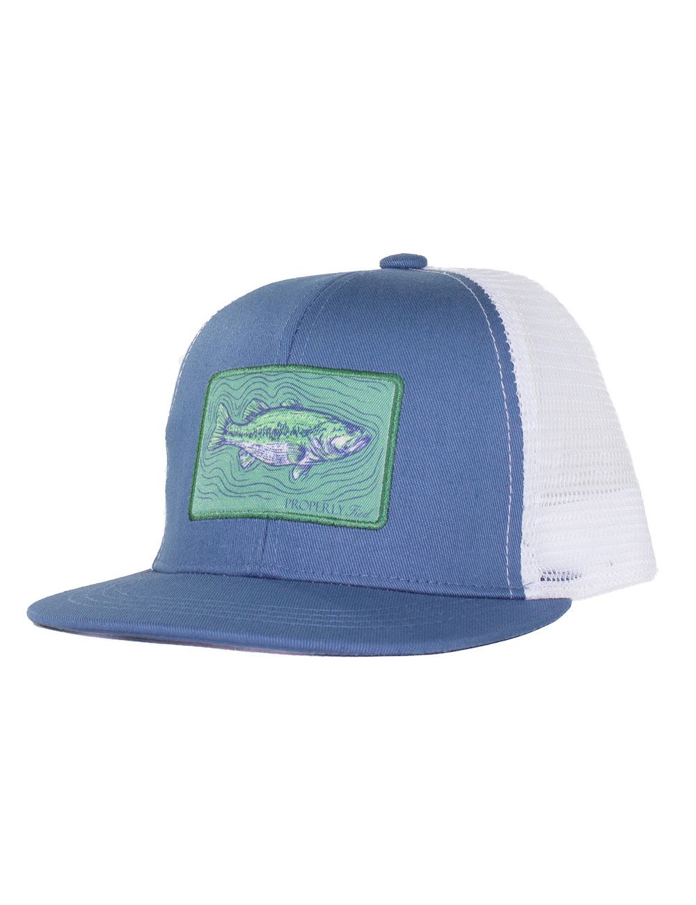 Boys Trucker Hat- Spotted Bass