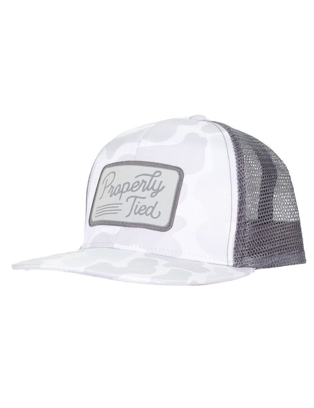 Boys Trucker Hat- Polar Camo