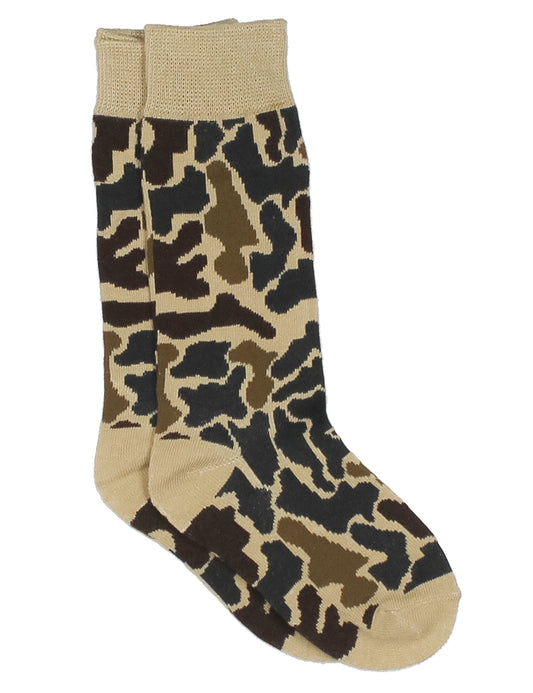 Boys Lucky Duck Socks - Vintage Camo