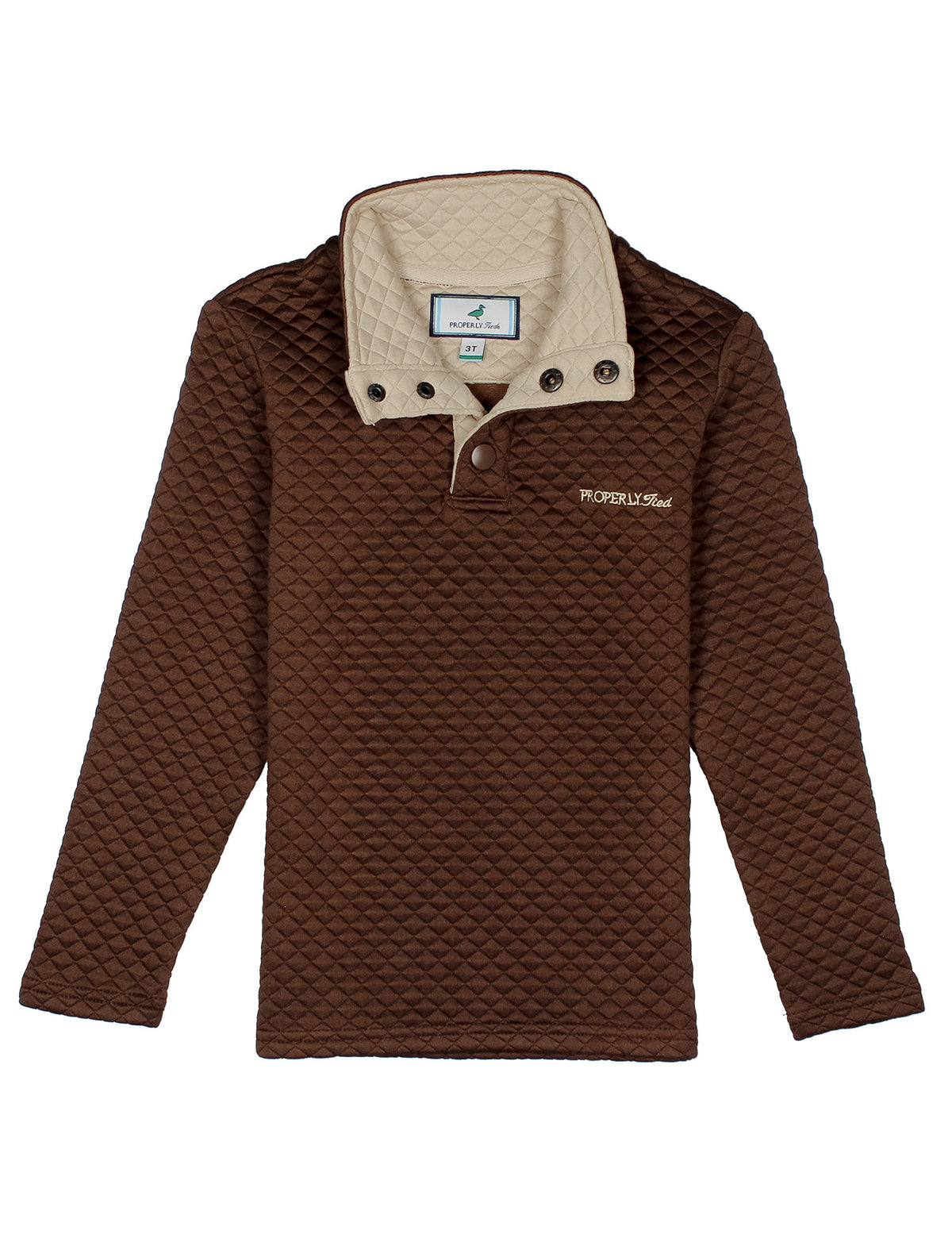 Brown Club Pullover