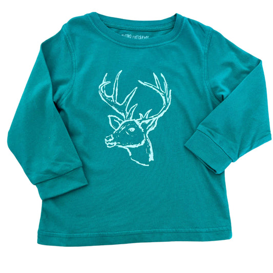 Green Deer T-shirt