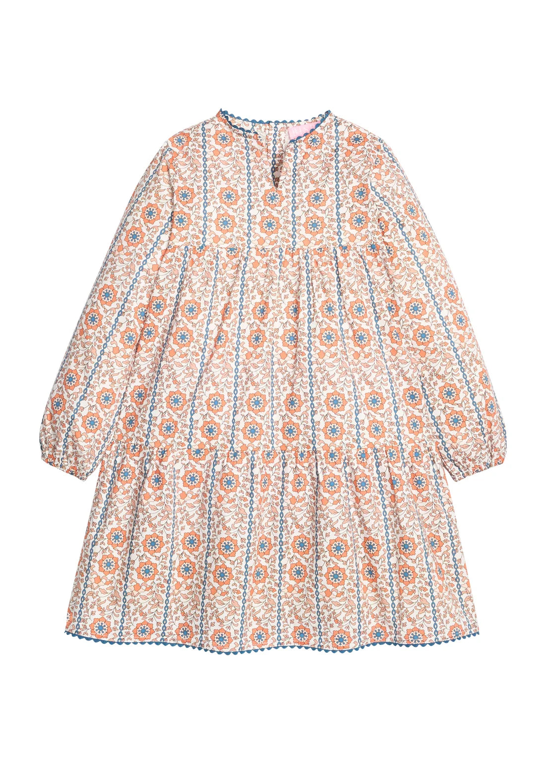 Orange Vines Dress