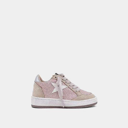 Paz Toddlers, Champagne Glitter Tennis Shoes