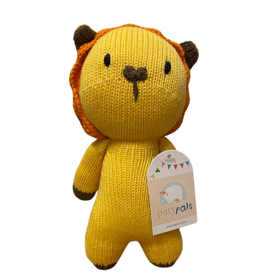 Paty Pal Organic Knit Lion