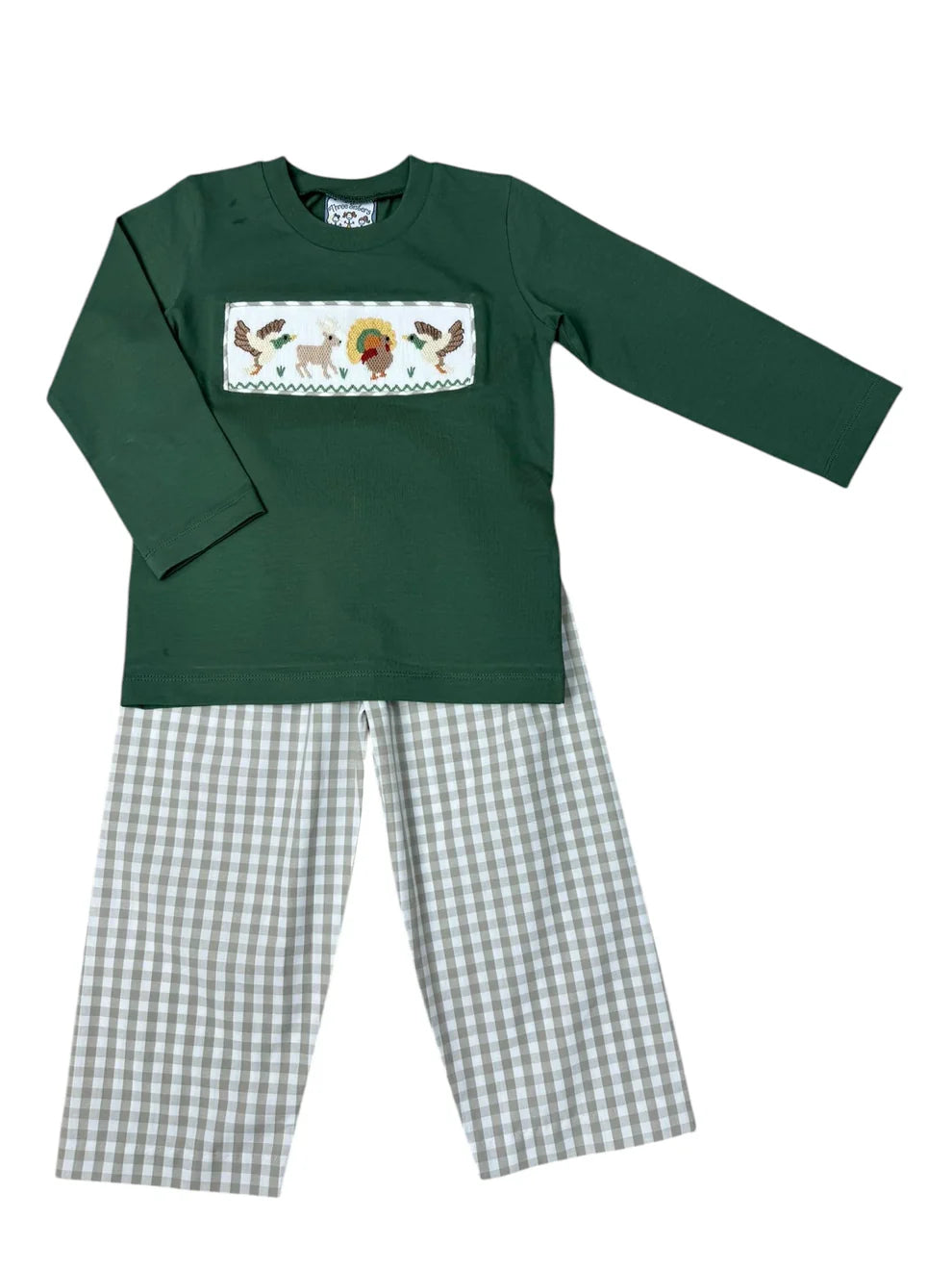 Boys Life Smocked Pant Set