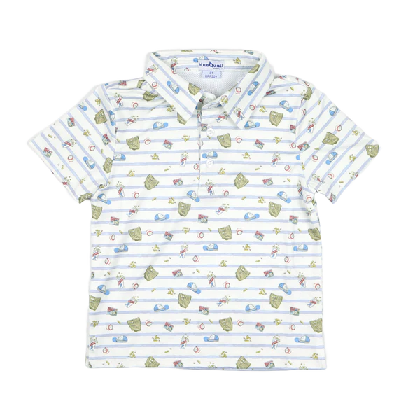 7th Inning Stretch Polo Short Sleeve Shirt