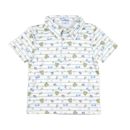 7th Inning Stretch Polo Short Sleeve Shirt