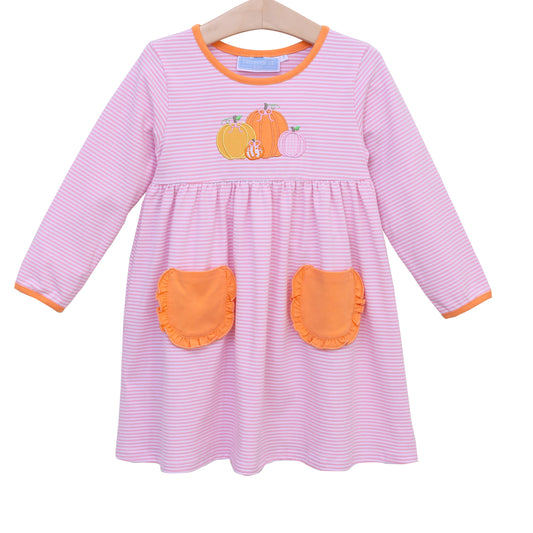 Pumpkin Patch Long Sleeve Dress