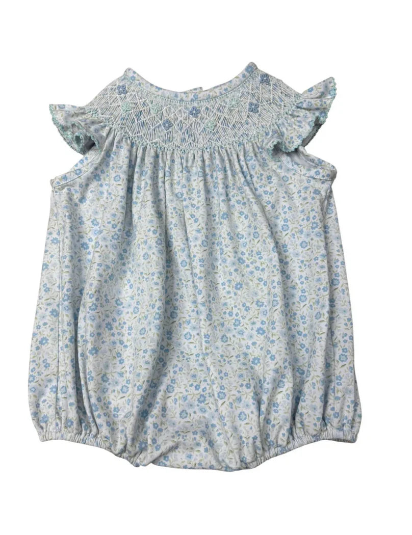 May Flowers Smocked Bubble