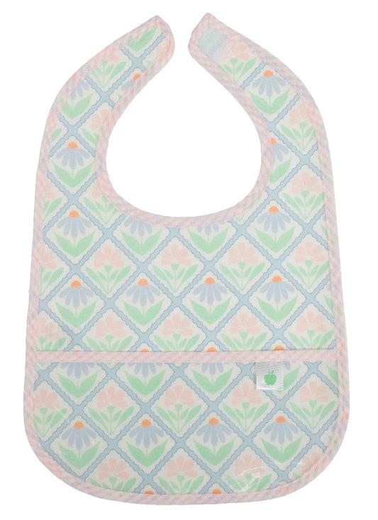 The Wipe It Bib - Pastel Floral