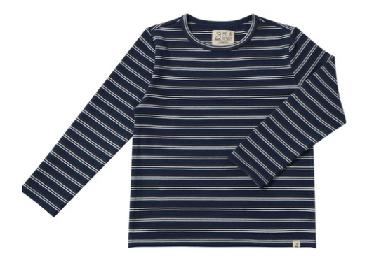 Navy Striped Shirt