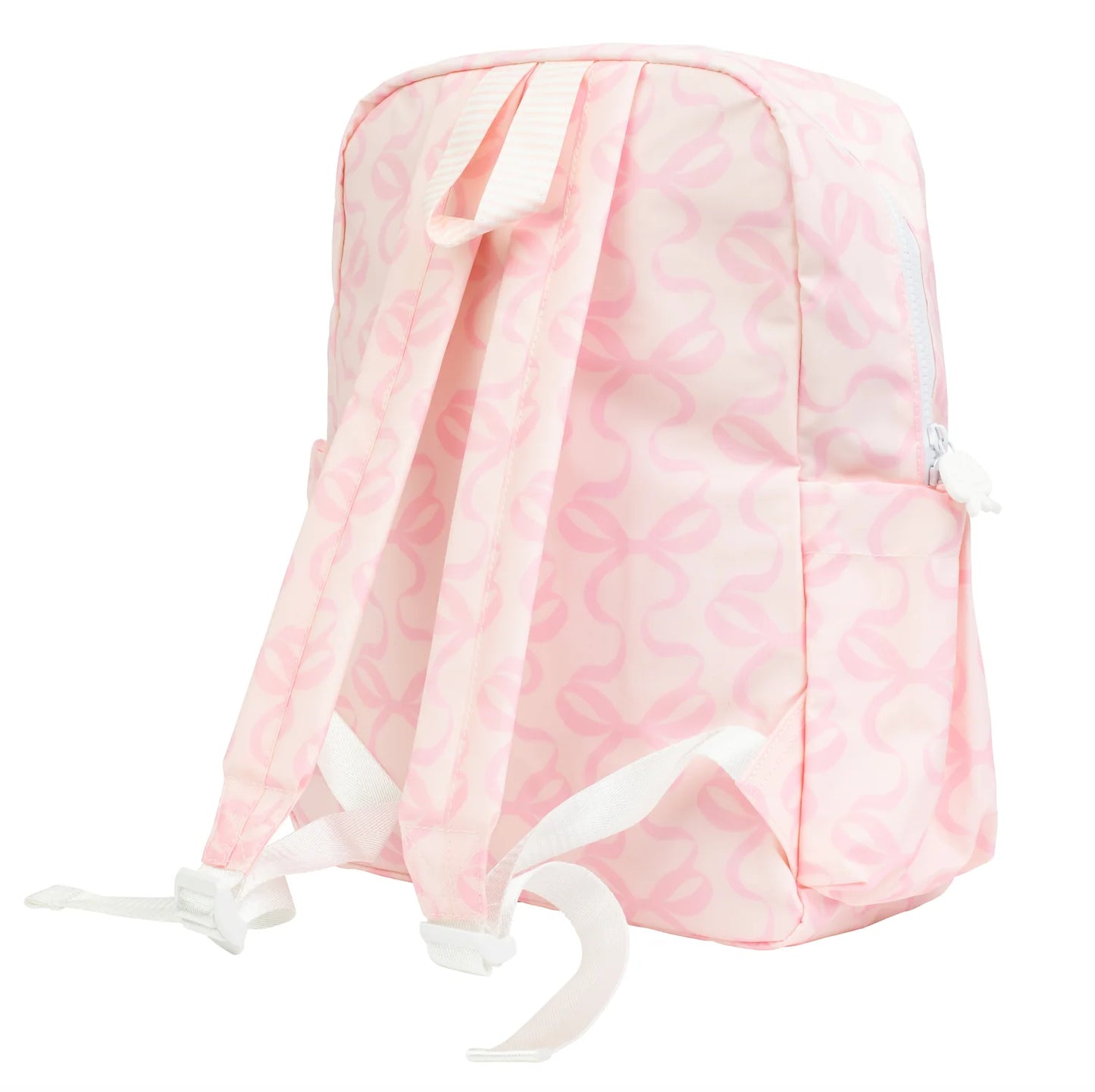 The Large Backpack - Bows on Pink