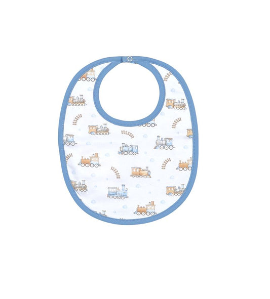 The Choo Choo Collection Pima Bib