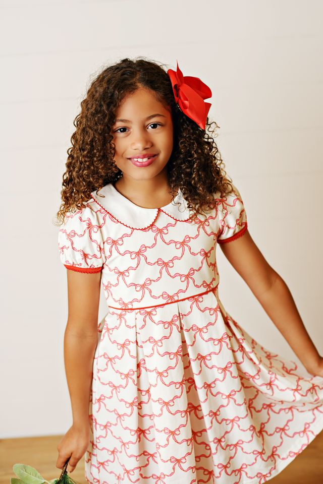 Red Bow Dress