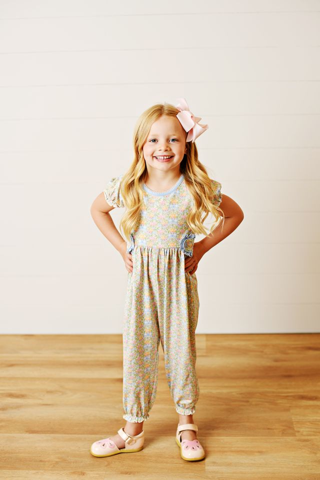 Pastel Pumpkin Romper