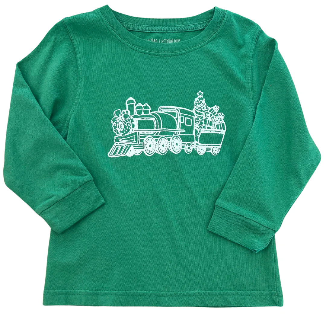 Green Holiday Train T-shirt