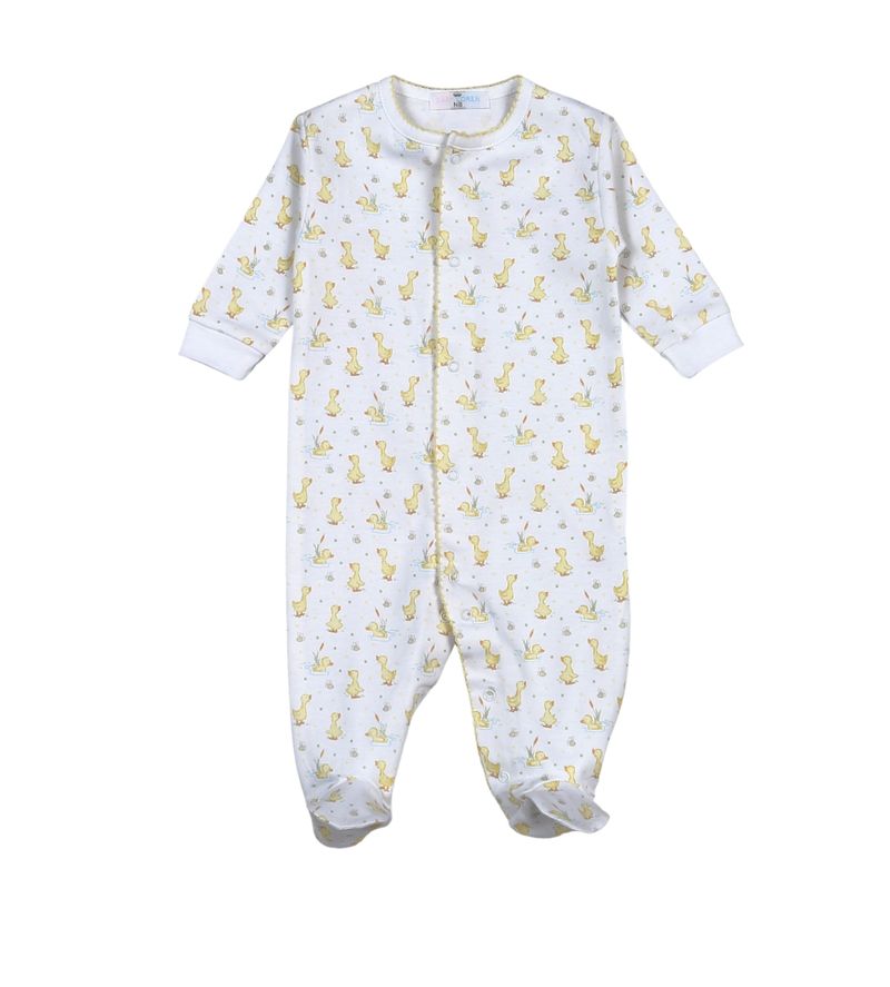 Baby Ducks in the Pond Footie