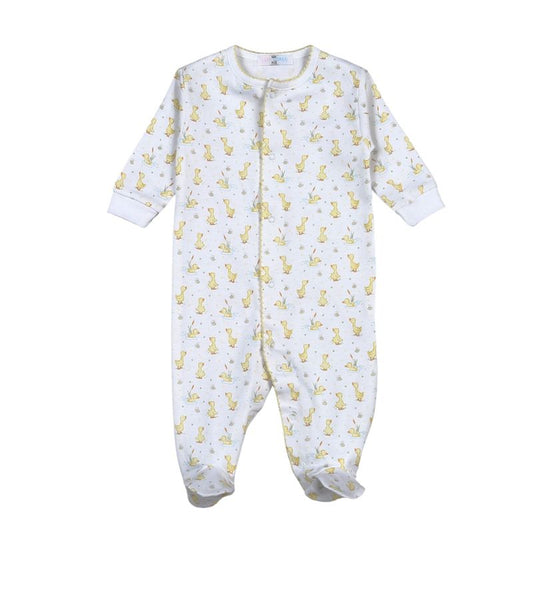 Baby Ducks in the Pond Footie