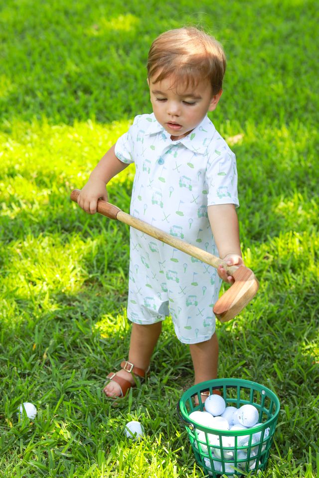 Caddy Club Polo Romper