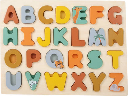 Safari Themed ABCs Letter Puzzle