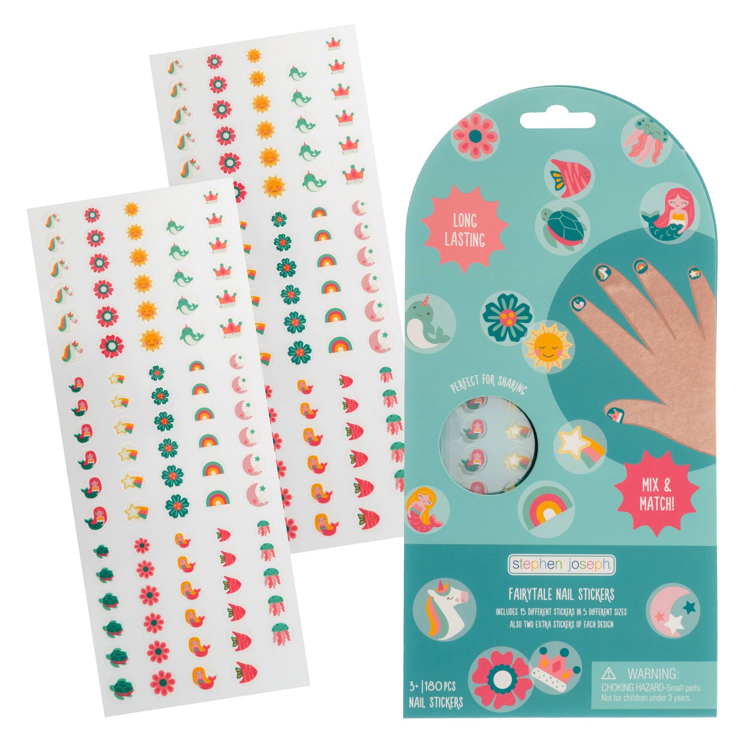 Clear Nail Stickers: Fairytale
