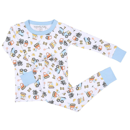 Construction Zone Long Pajama