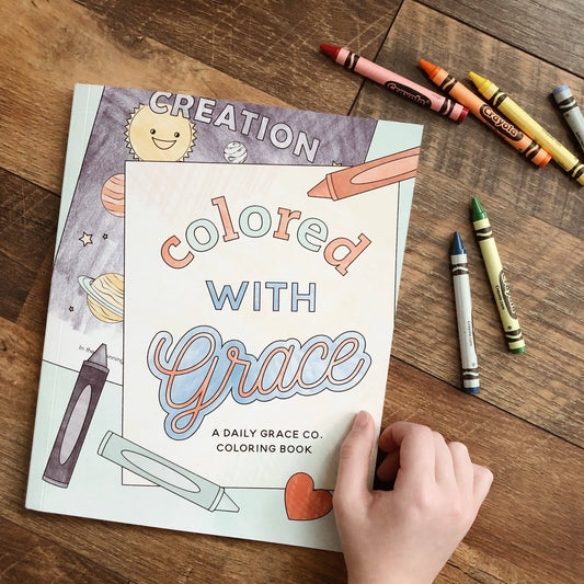 Colored With Grace - Kids Coloring Book