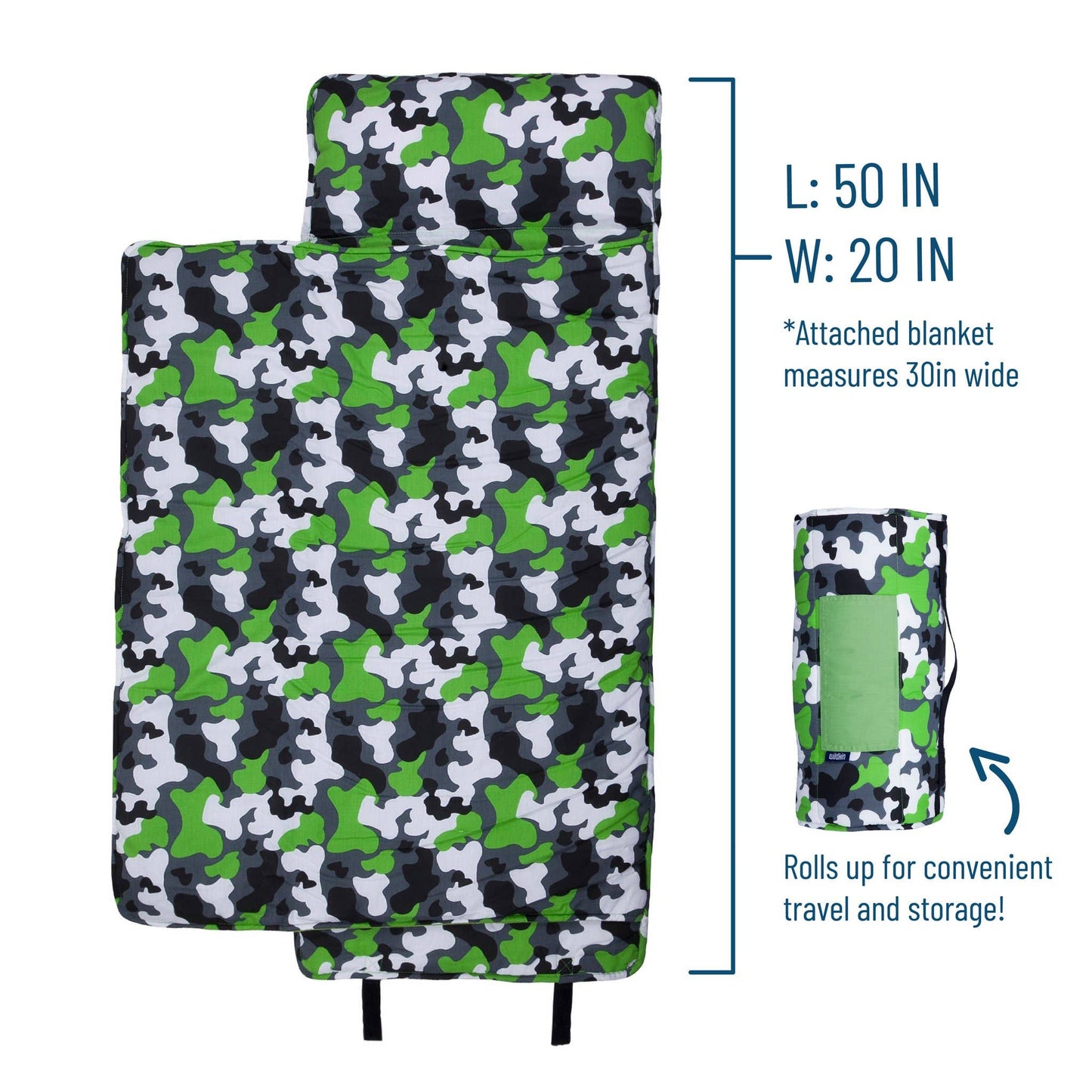 Green Camo Original Nap Mat - Green