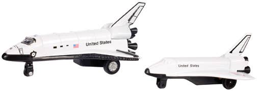Pull Back Space Shuttle