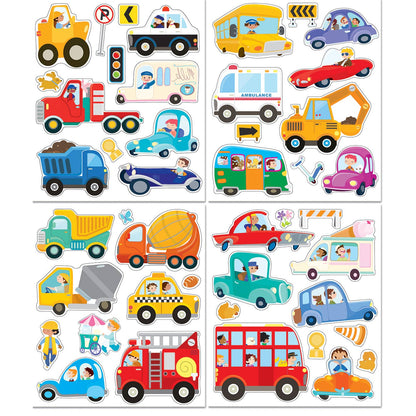 Cars & Trucks Reusable Sticker Activity Tote