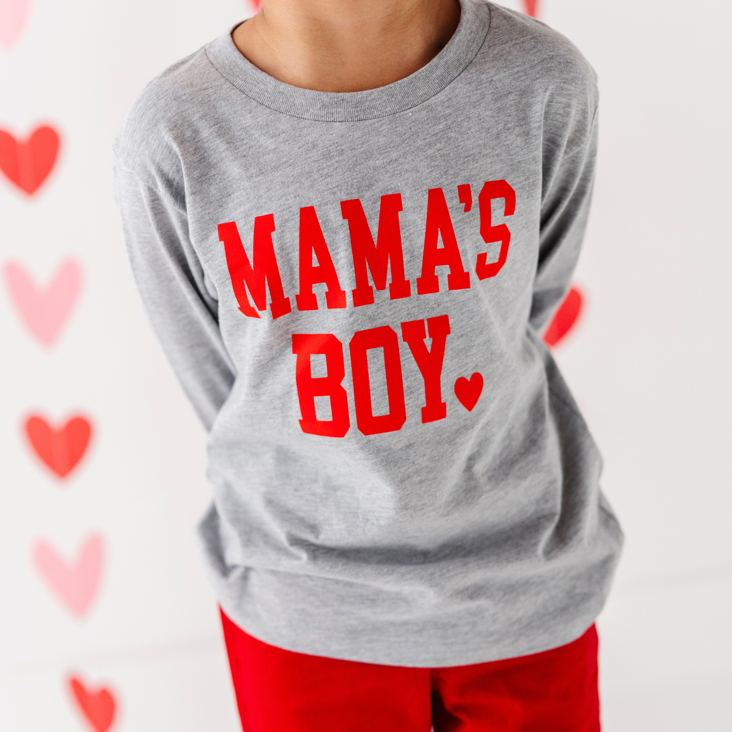 Mama's Boy Valentines Day Shirt