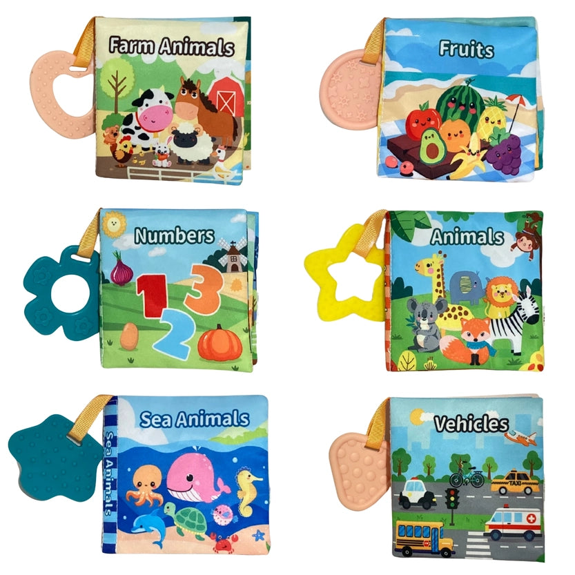 Cloth Book With Teethers