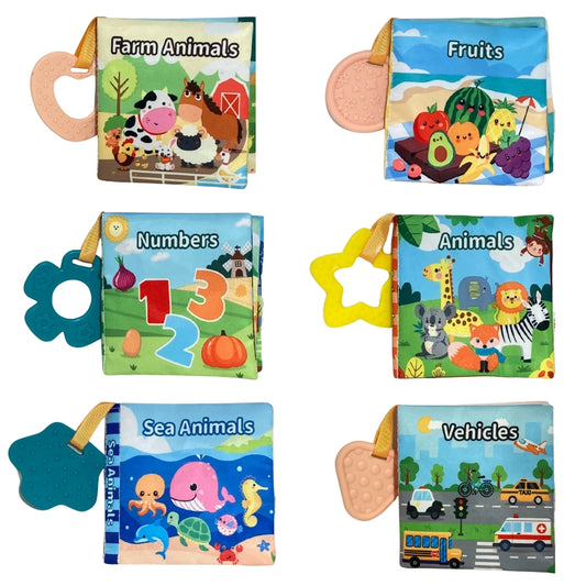 Cloth Book With Teethers