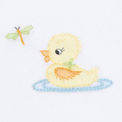 Darling Ducklings Footie - Yellow