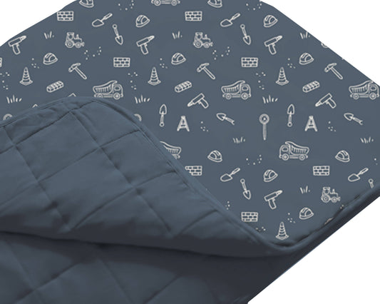 Cloud Blanket: Construction / Toddler / 2.5