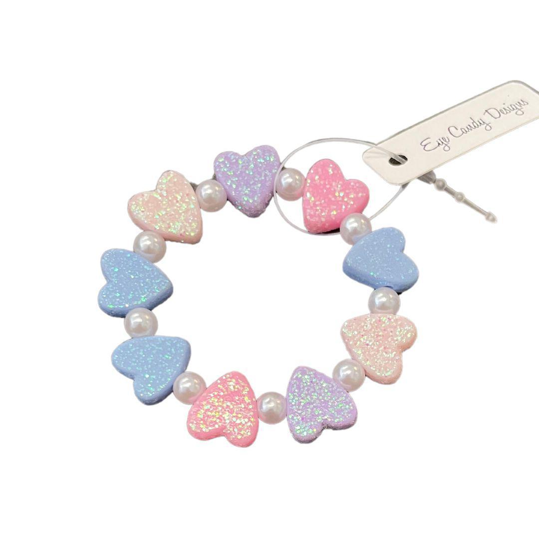 Sparkle Hearts Bracelet