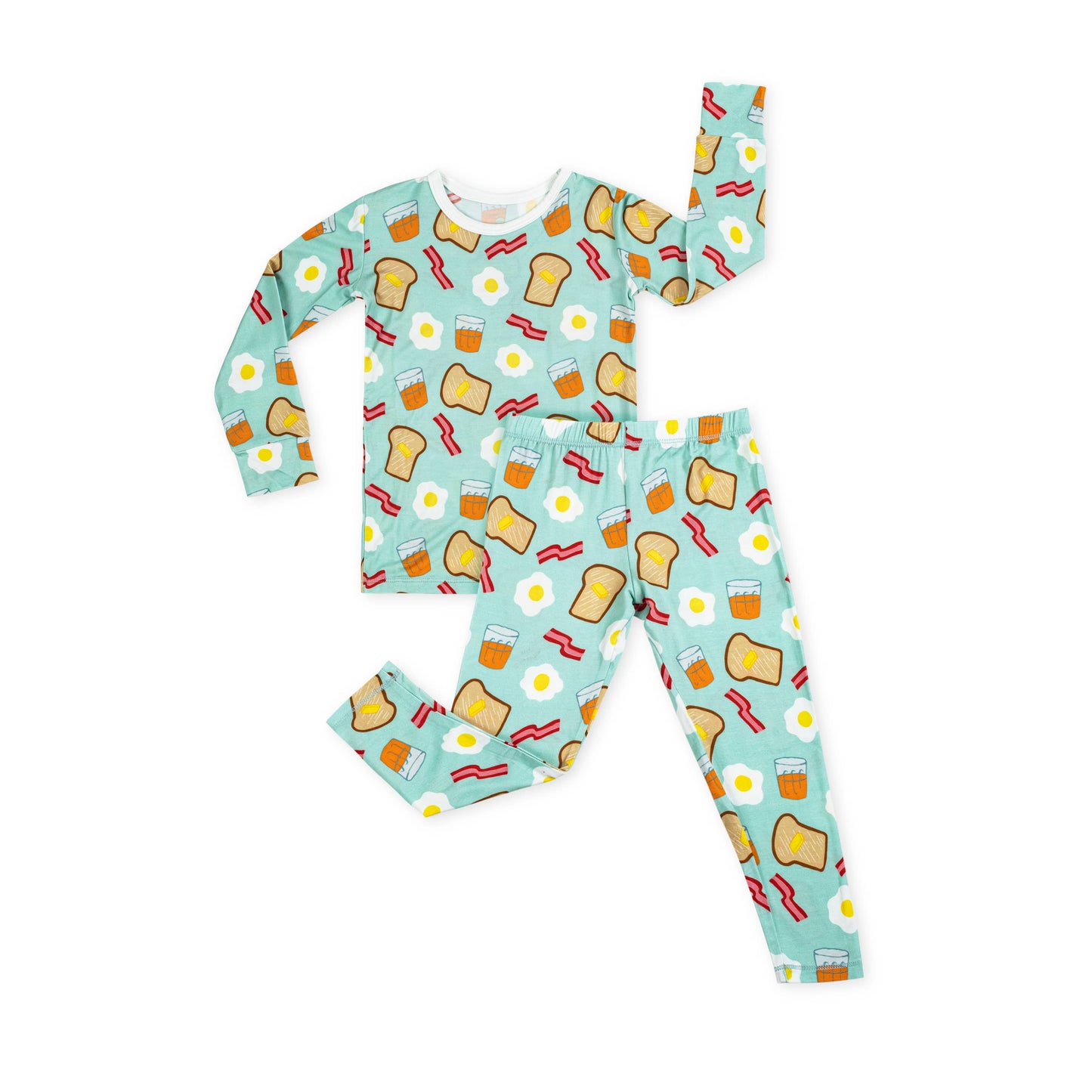 Breakfast Long Sleeve Jammies Set