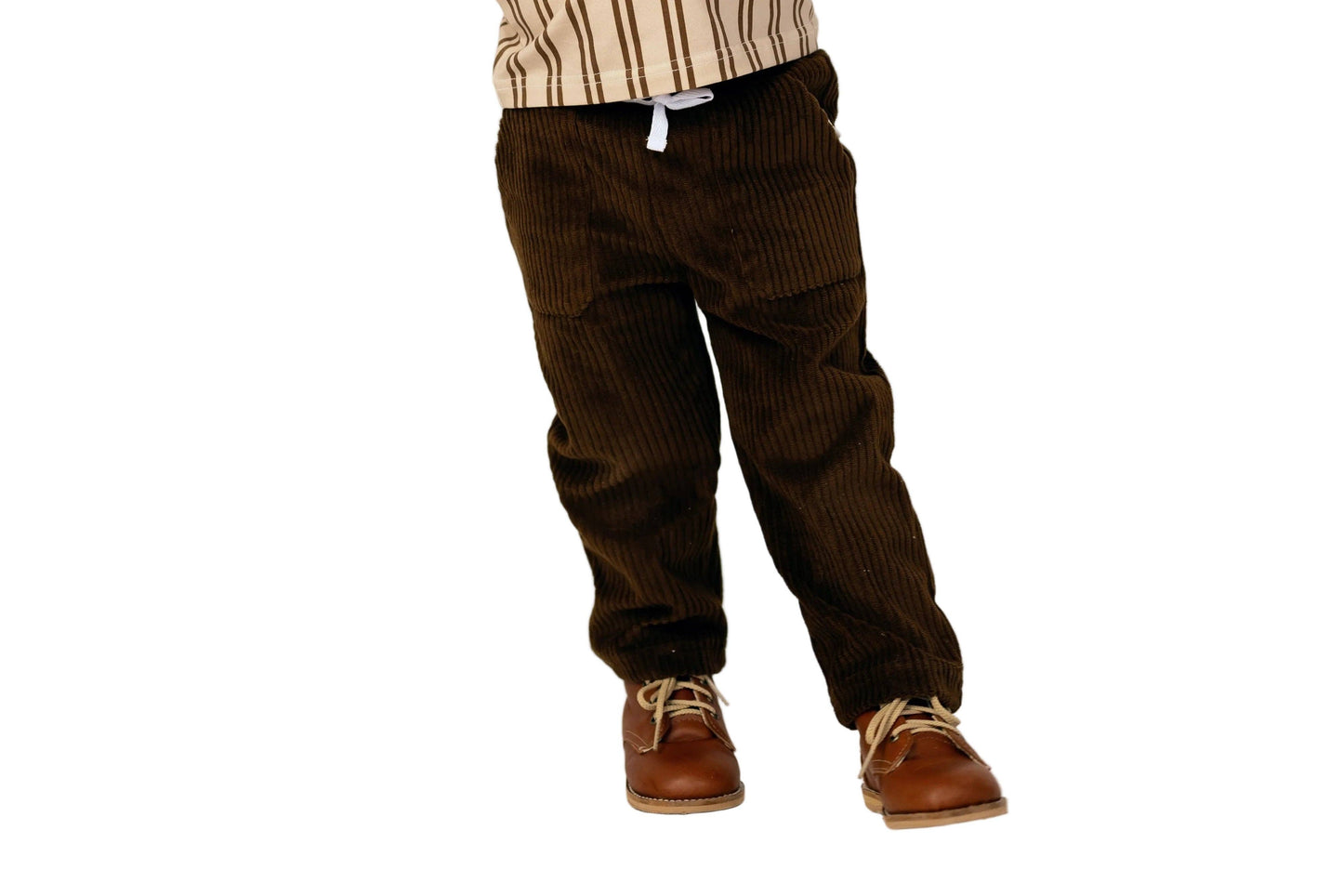 Classic Cord Trousers- Brown