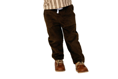 Classic Cord Trousers- Brown