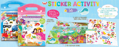 Magical Mermaids Sticker Activity Tote