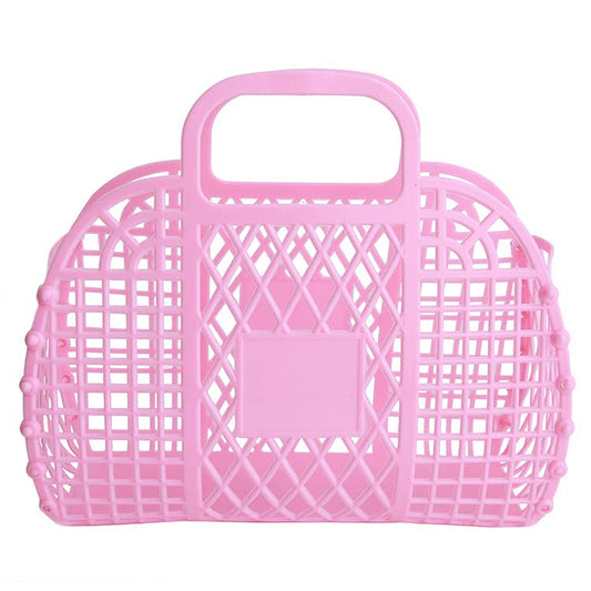 Jelly Tote Bag: Pink