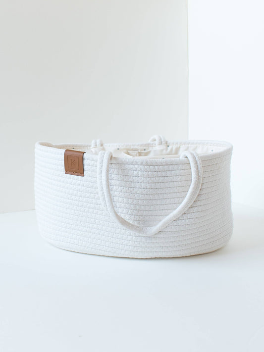 Diaper Caddy: Mist Polka