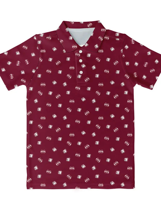 Mississippi State Logo Polo Shirt