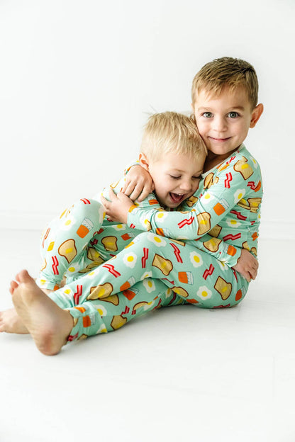 Breakfast Long Sleeve Jammies Set