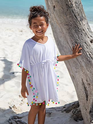 White Swim Cover-up